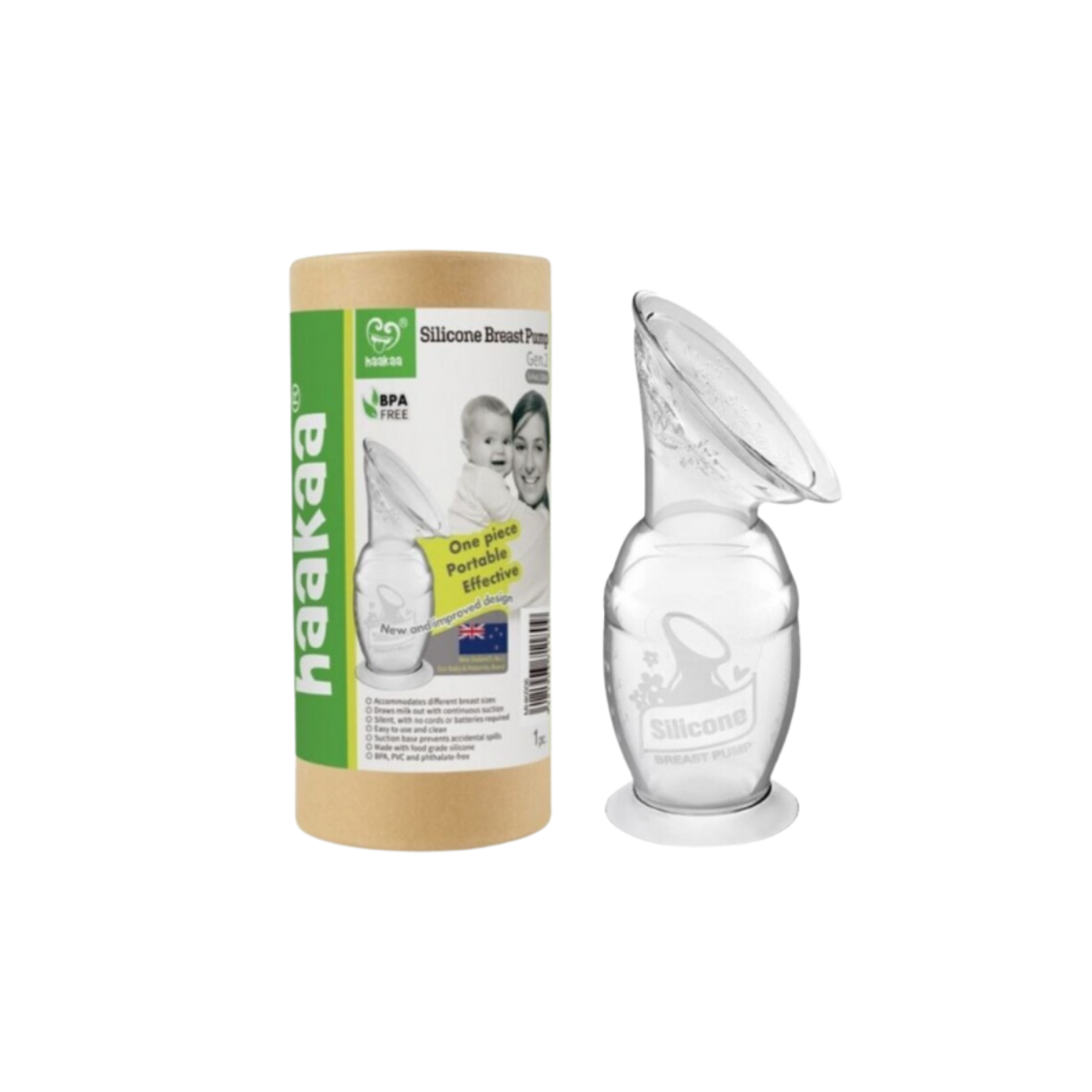 Haakaa Generation 2 Silicone Breast Pump with Suction Base