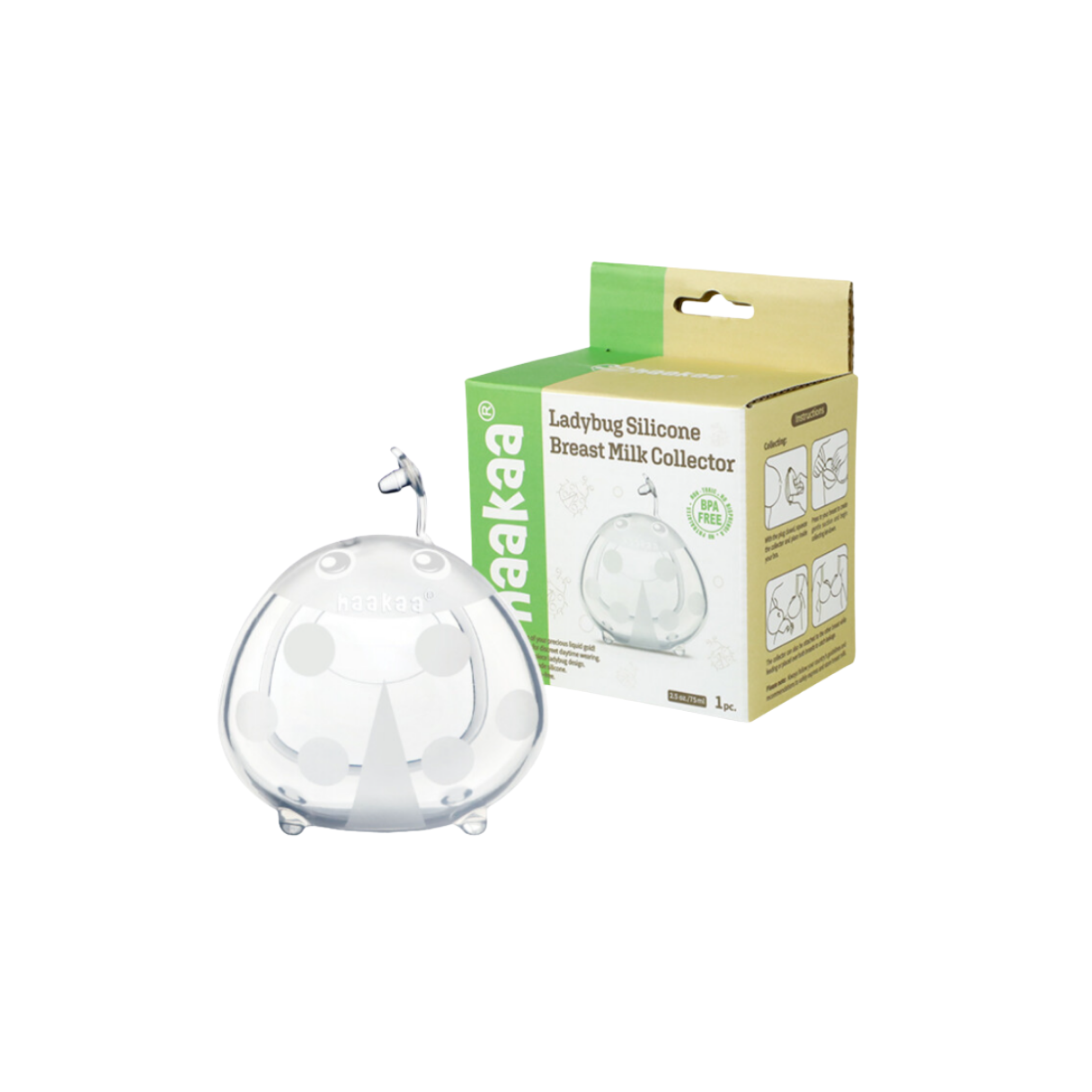 Haakaa Ladybug Silicone Breast Milk Collector