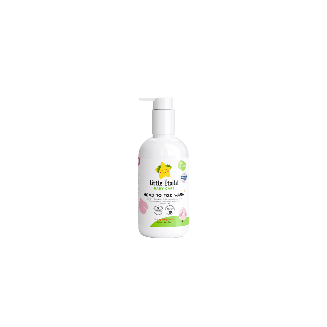 Little Étoile Head To Toe Wash For Dry, Sensitive; Eczema-prone Skin (0+ Months)