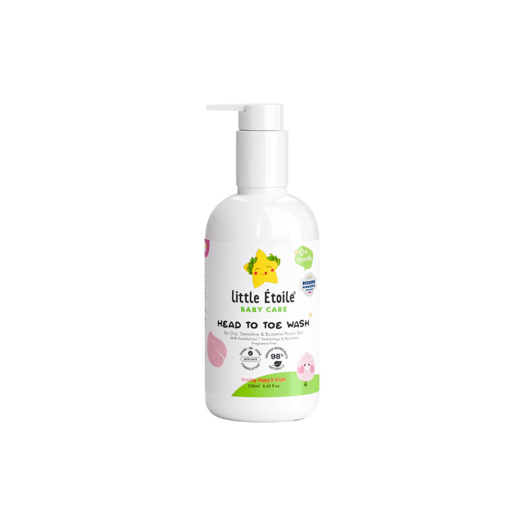 Head To Toe Wash For Dry, Sensitive; Eczema-prone Skin