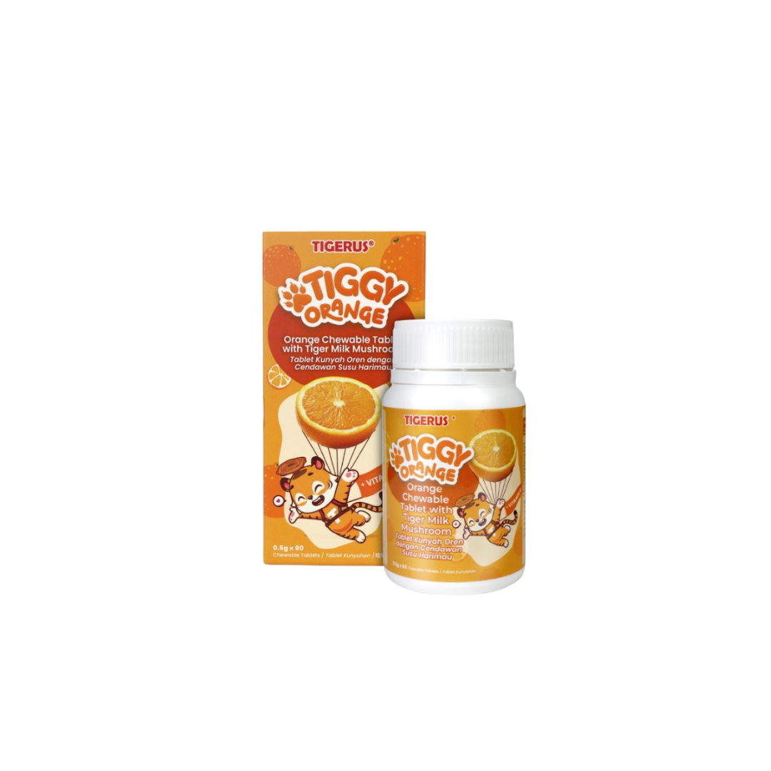 Tigerus Tiggy Orange Chewable Tablet