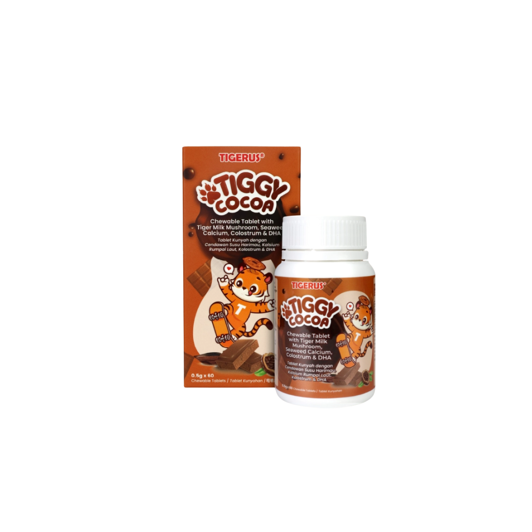 Tigerus Tiggy Cocoa Chewable Tablet